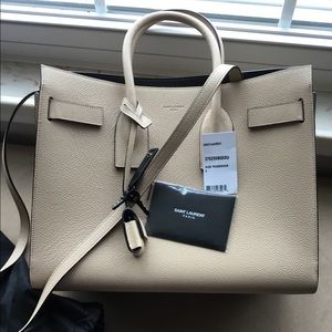 Saint Laurent sac de jour nude bag